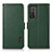 Coque Portefeuille Livre Cuir Etui Clapet B03H pour Huawei Honor 10X Lite Vert