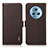 Coque Portefeuille Livre Cuir Etui Clapet B03H pour Huawei Honor Magic5 5G Marron