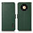 Coque Portefeuille Livre Cuir Etui Clapet B03H pour Huawei Mate 40 Pro Vert