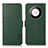 Coque Portefeuille Livre Cuir Etui Clapet B03H pour Huawei Mate 60 Pro+ Plus Vert