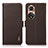 Coque Portefeuille Livre Cuir Etui Clapet B03H pour Huawei Nova 9 Marron