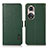 Coque Portefeuille Livre Cuir Etui Clapet B03H pour Huawei Nova 9 Pro Vert