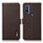 Coque Portefeuille Livre Cuir Etui Clapet B03H pour Motorola Moto G Pure Marron