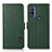 Coque Portefeuille Livre Cuir Etui Clapet B03H pour Motorola Moto G Pure Vert