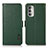 Coque Portefeuille Livre Cuir Etui Clapet B03H pour Motorola Moto G Stylus (2022) 5G Vert