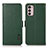 Coque Portefeuille Livre Cuir Etui Clapet B03H pour Motorola Moto G42 Vert