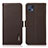 Coque Portefeuille Livre Cuir Etui Clapet B03H pour Motorola Moto G50 5G Marron