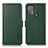 Coque Portefeuille Livre Cuir Etui Clapet B03H pour Motorola Moto G50 Vert