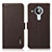 Coque Portefeuille Livre Cuir Etui Clapet B03H pour Nokia 7.3 Marron