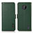 Coque Portefeuille Livre Cuir Etui Clapet B03H pour Nokia C10 Vert