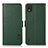 Coque Portefeuille Livre Cuir Etui Clapet B03H pour Nokia C2 2nd Edition Vert