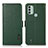 Coque Portefeuille Livre Cuir Etui Clapet B03H pour Nokia C31 Vert