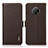 Coque Portefeuille Livre Cuir Etui Clapet B03H pour Nokia G300 5G Marron