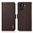 Coque Portefeuille Livre Cuir Etui Clapet B03H pour OnePlus 10R 5G Marron