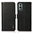 Coque Portefeuille Livre Cuir Etui Clapet B03H pour OnePlus 9 Pro 5G Noir