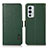 Coque Portefeuille Livre Cuir Etui Clapet B03H pour OnePlus 9RT 5G Vert