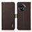 Coque Portefeuille Livre Cuir Etui Clapet B03H pour OnePlus Ace 2 Pro 5G Marron