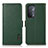 Coque Portefeuille Livre Cuir Etui Clapet B03H pour OnePlus Nord N200 5G Vert