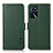 Coque Portefeuille Livre Cuir Etui Clapet B03H pour Oppo A16 Vert