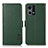 Coque Portefeuille Livre Cuir Etui Clapet B03H pour Oppo F21 Pro 4G Vert