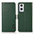 Coque Portefeuille Livre Cuir Etui Clapet B03H pour Oppo F21 Pro 5G Vert