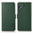 Coque Portefeuille Livre Cuir Etui Clapet B03H pour Oppo K10 5G Vert