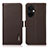 Coque Portefeuille Livre Cuir Etui Clapet B03H pour Oppo K11x 5G Marron