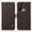 Coque Portefeuille Livre Cuir Etui Clapet B03H pour Oppo Reno5 A Marron