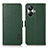 Coque Portefeuille Livre Cuir Etui Clapet B03H pour Realme 10 Pro+ Plus 5G Vert