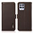 Coque Portefeuille Livre Cuir Etui Clapet B03H pour Realme 8i Marron