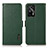 Coque Portefeuille Livre Cuir Etui Clapet B03H pour Realme GT 5G Vert