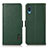 Coque Portefeuille Livre Cuir Etui Clapet B03H pour Samsung Galaxy A02 Vert