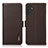 Coque Portefeuille Livre Cuir Etui Clapet B03H pour Samsung Galaxy A04s Marron