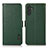 Coque Portefeuille Livre Cuir Etui Clapet B03H pour Samsung Galaxy A04s Vert