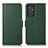 Coque Portefeuille Livre Cuir Etui Clapet B03H pour Samsung Galaxy A05s Vert