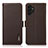 Coque Portefeuille Livre Cuir Etui Clapet B03H pour Samsung Galaxy A13 4G Marron