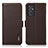 Coque Portefeuille Livre Cuir Etui Clapet B03H pour Samsung Galaxy A15 4G Marron