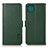 Coque Portefeuille Livre Cuir Etui Clapet B03H pour Samsung Galaxy A22 5G Vert