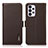 Coque Portefeuille Livre Cuir Etui Clapet B03H pour Samsung Galaxy A33 5G Marron