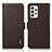 Coque Portefeuille Livre Cuir Etui Clapet B03H pour Samsung Galaxy A52 5G Marron