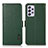 Coque Portefeuille Livre Cuir Etui Clapet B03H pour Samsung Galaxy A73 5G Vert