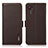 Coque Portefeuille Livre Cuir Etui Clapet B03H pour Samsung Galaxy XCover 5 SM-G525F Marron