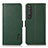 Coque Portefeuille Livre Cuir Etui Clapet B03H pour Sony Xperia 1 III Vert