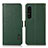 Coque Portefeuille Livre Cuir Etui Clapet B03H pour Sony Xperia 1 IV SO-51C Vert