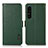 Coque Portefeuille Livre Cuir Etui Clapet B03H pour Sony Xperia 1 IV Vert