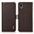 Coque Portefeuille Livre Cuir Etui Clapet B03H pour Sony Xperia Ace III Marron