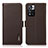 Coque Portefeuille Livre Cuir Etui Clapet B03H pour Xiaomi Mi 11i 5G (2022) Marron