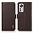 Coque Portefeuille Livre Cuir Etui Clapet B03H pour Xiaomi Mi 12 5G Marron