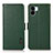 Coque Portefeuille Livre Cuir Etui Clapet B03H pour Xiaomi Poco C50 Vert