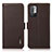 Coque Portefeuille Livre Cuir Etui Clapet B03H pour Xiaomi POCO M3 Pro 5G Marron